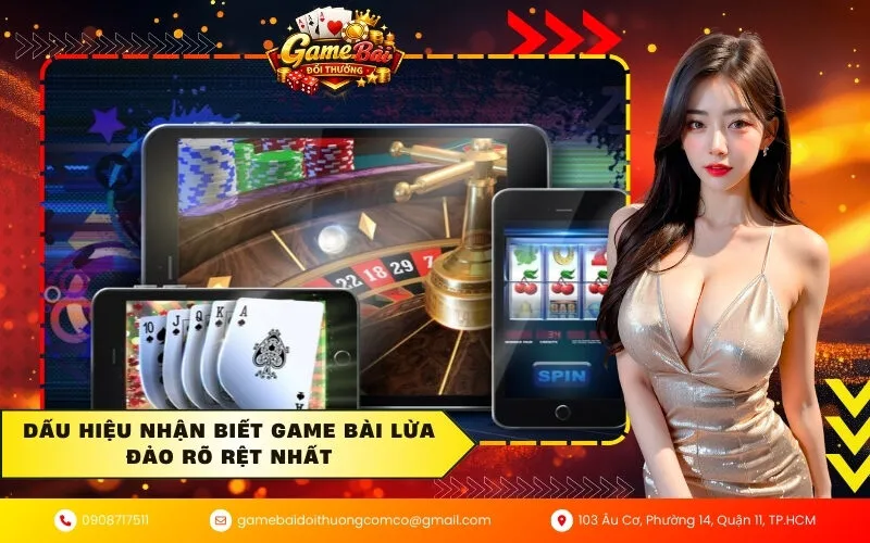 Dấu hiệu nhận biết game bài lừa đảo rõ rệt nhất