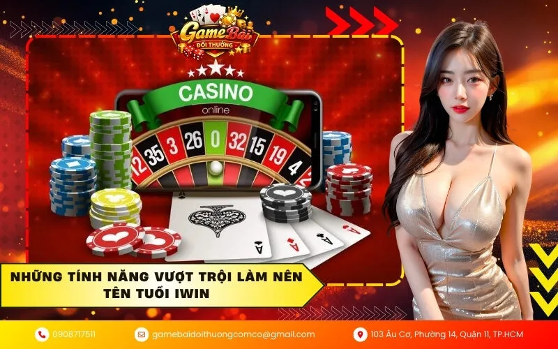 Những tính năng vượt trội làm nên tên tuổi iWin
