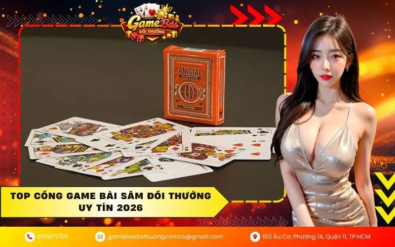 Top cổng game bài sâm đổi thưởng uy tín 2026